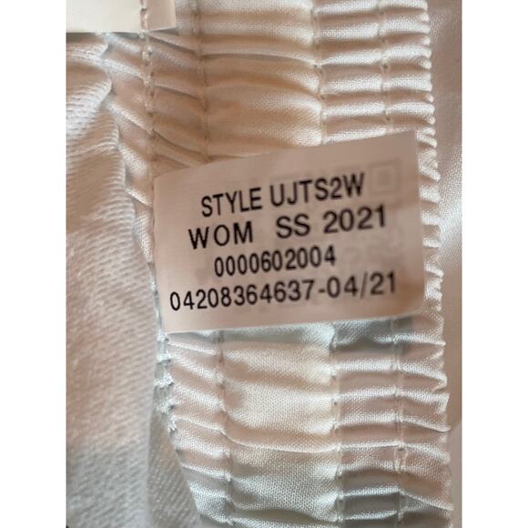 NWOT Under Armour White Gray Stripe Running Shorts, Lined, Elastic Waist, XS - Picture 6 of 10